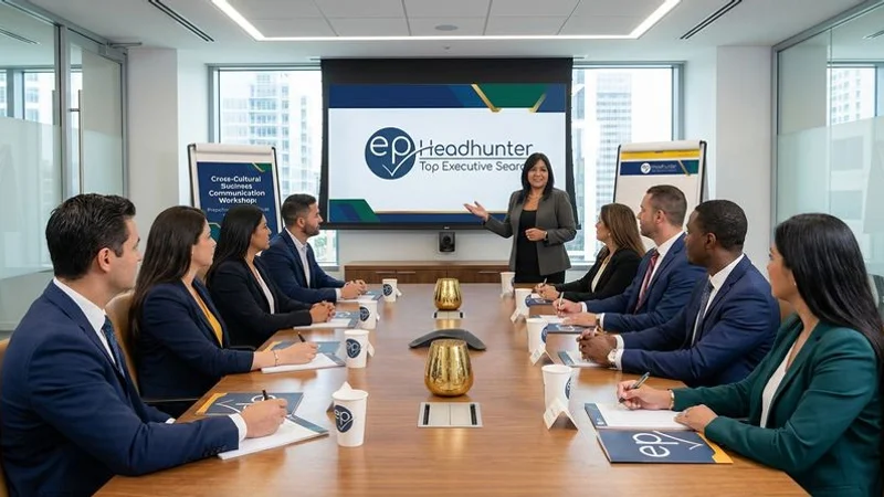 Cross-cultural business communication workshop preparing executive leaders for successful international assignment transitions