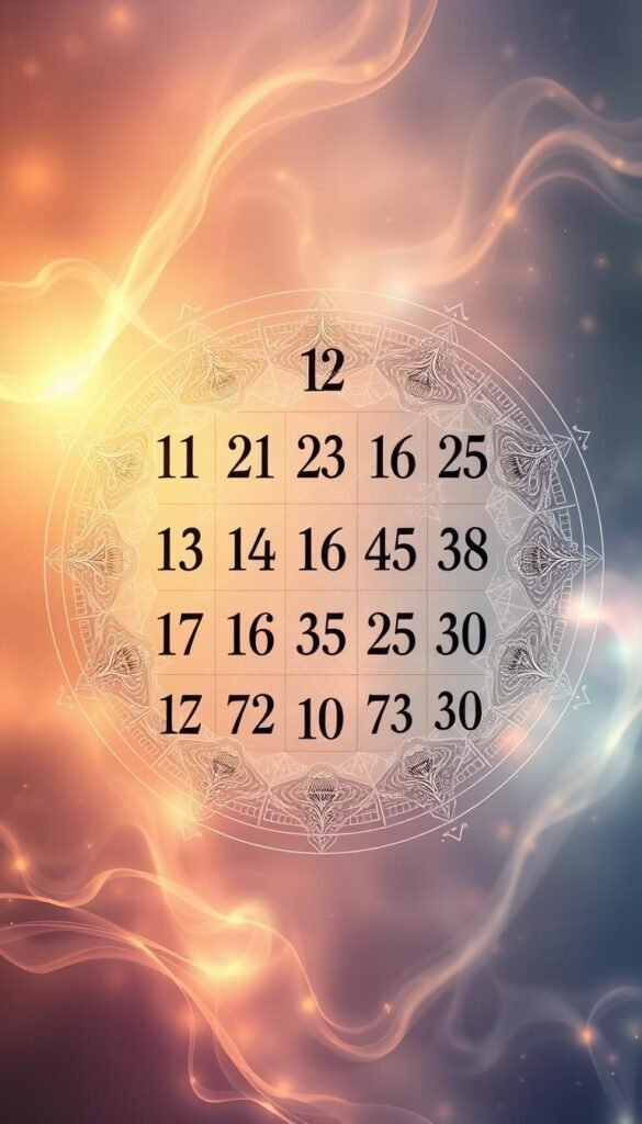 A vibrant, visually compelling master numbers chart against a mystical, ethereal backdrop. The chart itself is presented in a clean, minimalist style, with each number prominently displayed and surrounded by intricate, otherworldly details. The background features a soft, warm glow, with wispy, luminescent energy fields swirling through the scene. Subtle hints of astrological symbols and sacred geometric patterns add depth and a sense of spiritual resonance. The overall composition conveys a deep understanding of the power and significance of master numbers in the realm of numerology. A vibrant, visually compelling master numbers chart against a mystical, ethereal backdrop. The chart itself is presented in a clean, minimalist style, with each number prominently displayed and surrounded by intricate, otherworldly details. The background features a soft, warm glow, with wispy, luminescent energy fields swirling through the scene. Subtle hints of astrological symbols and sacred geometric patterns add depth and a sense of spiritual resonance. The overall composition conveys a deep understanding of the power and significance of master numbers in the realm of numerology.